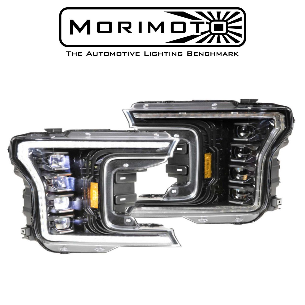 Morimoto - Morimoto XB LED Plug & Play Headlight Assemblies For 18-20 Ford F-150 W/ Halogen