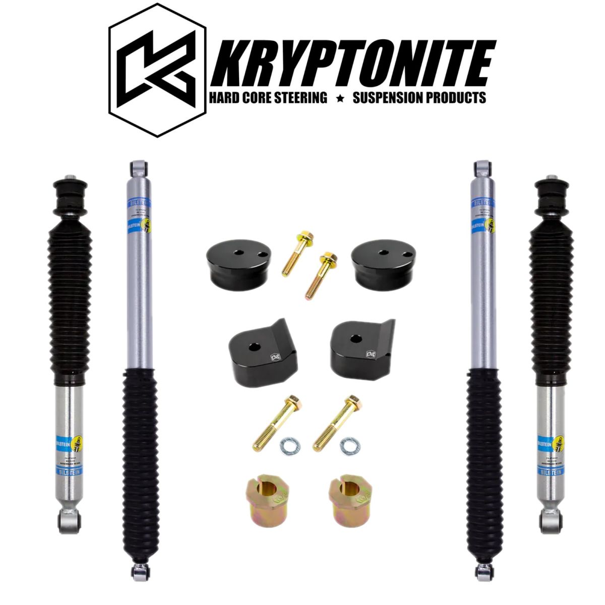 Kryptonite - Kryptonite 1.5" Leveling Kit W/ Bilstein Shocks For 05-16 Ford F-250 F-350 4WD