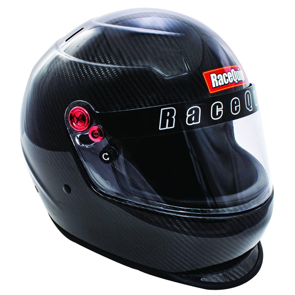 RaceQuip - RaceQuip PRO20 Full Face Racing Helmet Clear Coated Carbon Fiber