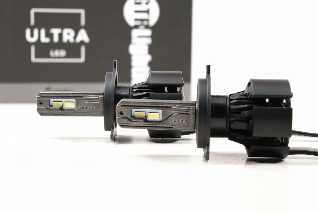 GTR Lighting - GTR Lighting Ultra Series 2.0 H4/9003 6000K LED High/Low Bulbs 3,200 Lumens