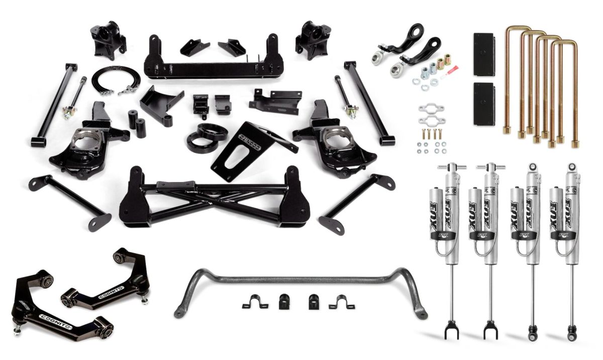Cognito Motorsports - Cognito 7-Inch Lift Kit For 2011-2019 Silverado/Sierra 2500/3500 2WD/4WD