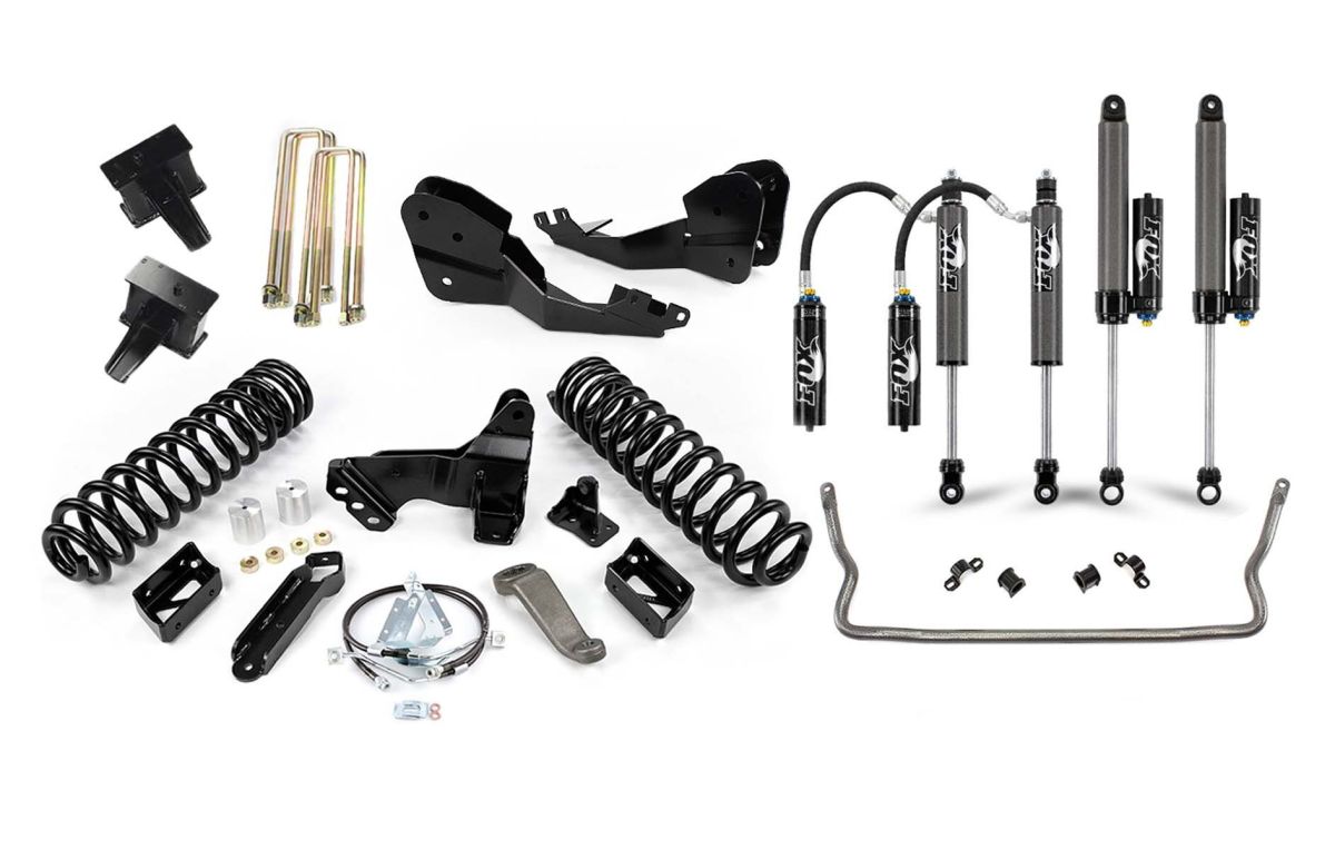 Cognito Motorsports - Cognito 4/5 Inch Premier Lift Kit with Fox Shocks for 17-22 Ford F-250/F-350 4WD