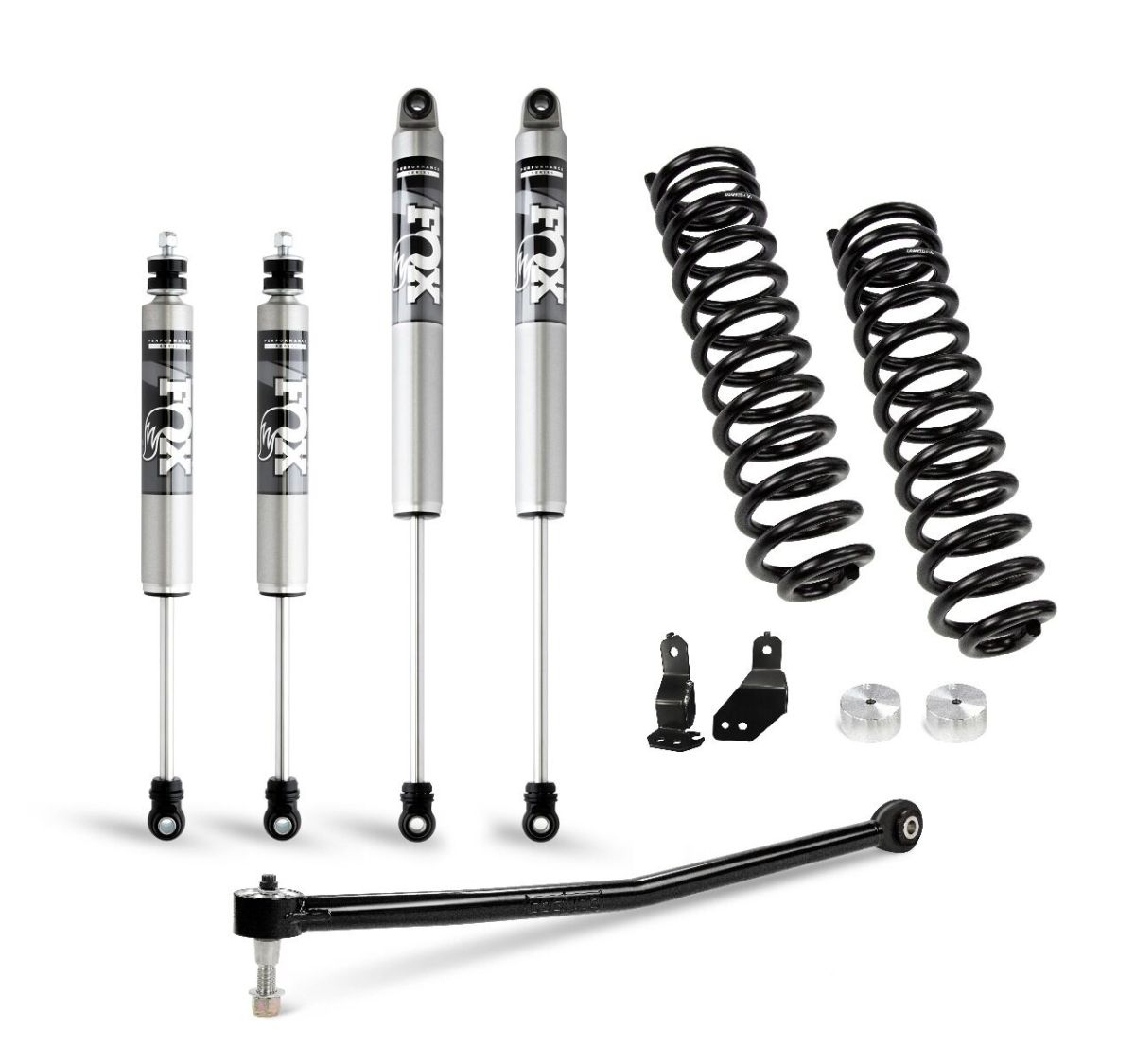 Cognito Motorsports - Cognito 2-Inch Leveling Kit With Fox PS 2.0 IFP Shocks For 17-19 Ford F250/F350