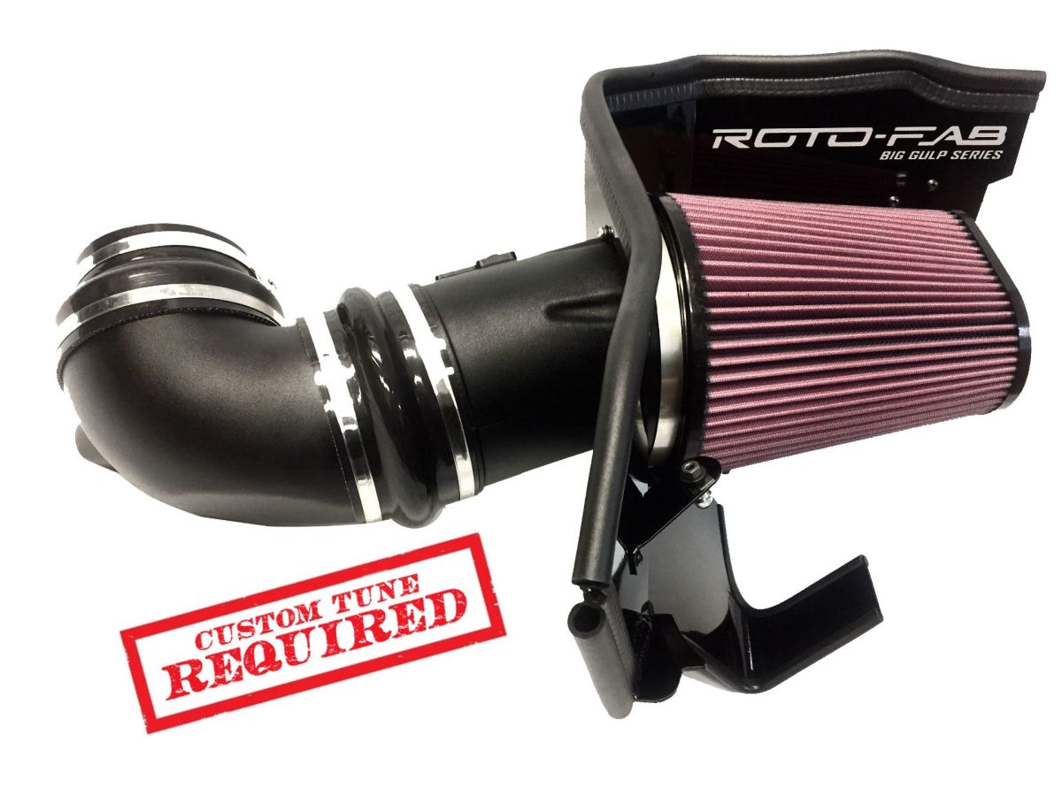 Roto-Fab - Roto-Fab Big Gulp Cold Air Intake For 2016-2023 Camaro SS W/ Heartbeat SC