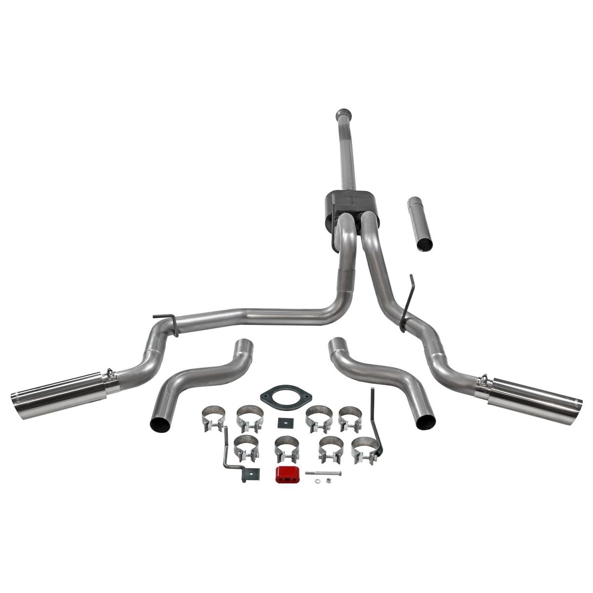 Flowmaster - Flowmaster American Thunder Cat-Back Exhaust For 21-23 Ford F-150 2.7L/3.5L/5.0L