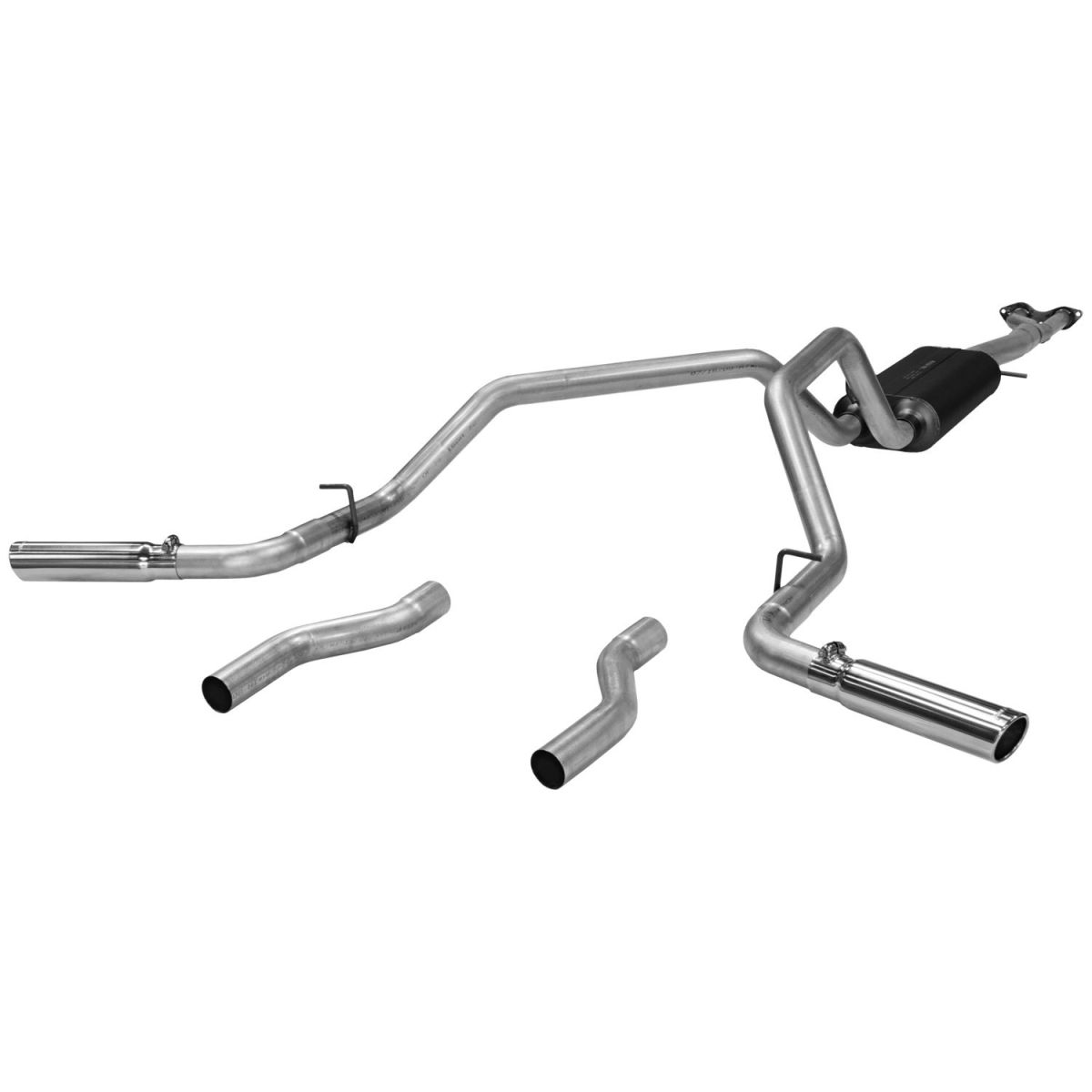 Flowmaster - Flowmaster American Thunder Cat-Back Exhaust For 1996-1999 Chevy/GMC 1500 5.7L