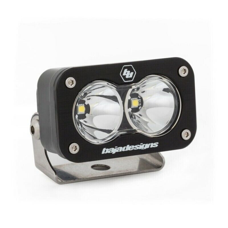 Baja Designs - Baja Designs 540001 S2 Sport Spot Beam LED Light Black W/ Clear Lens