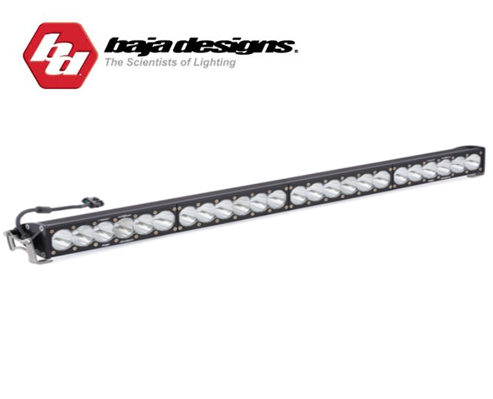 Baja Designs - Baja Designs OnX6 Straight 40" Racer Edition White Spot 5000K LED Light Bar