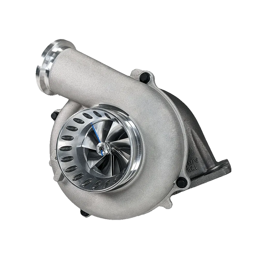 KC Turbos - KC Stock Plus Billet Raw Turbo .84 A/R For 1994-1998 Ford 7.3L Powerstroke OBS