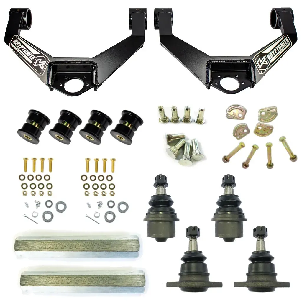 Kryptonite - Kryptonite Control Arms/Ball Joints/Cam Kit/Sleeves For 2020+ GM 2500HD/3500HD