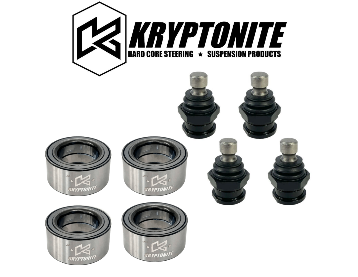 Kryptonite - Kryptonite Wheel Bearing & Ball Joint Package For 2014-2021 RZR XP1000 & Turbo