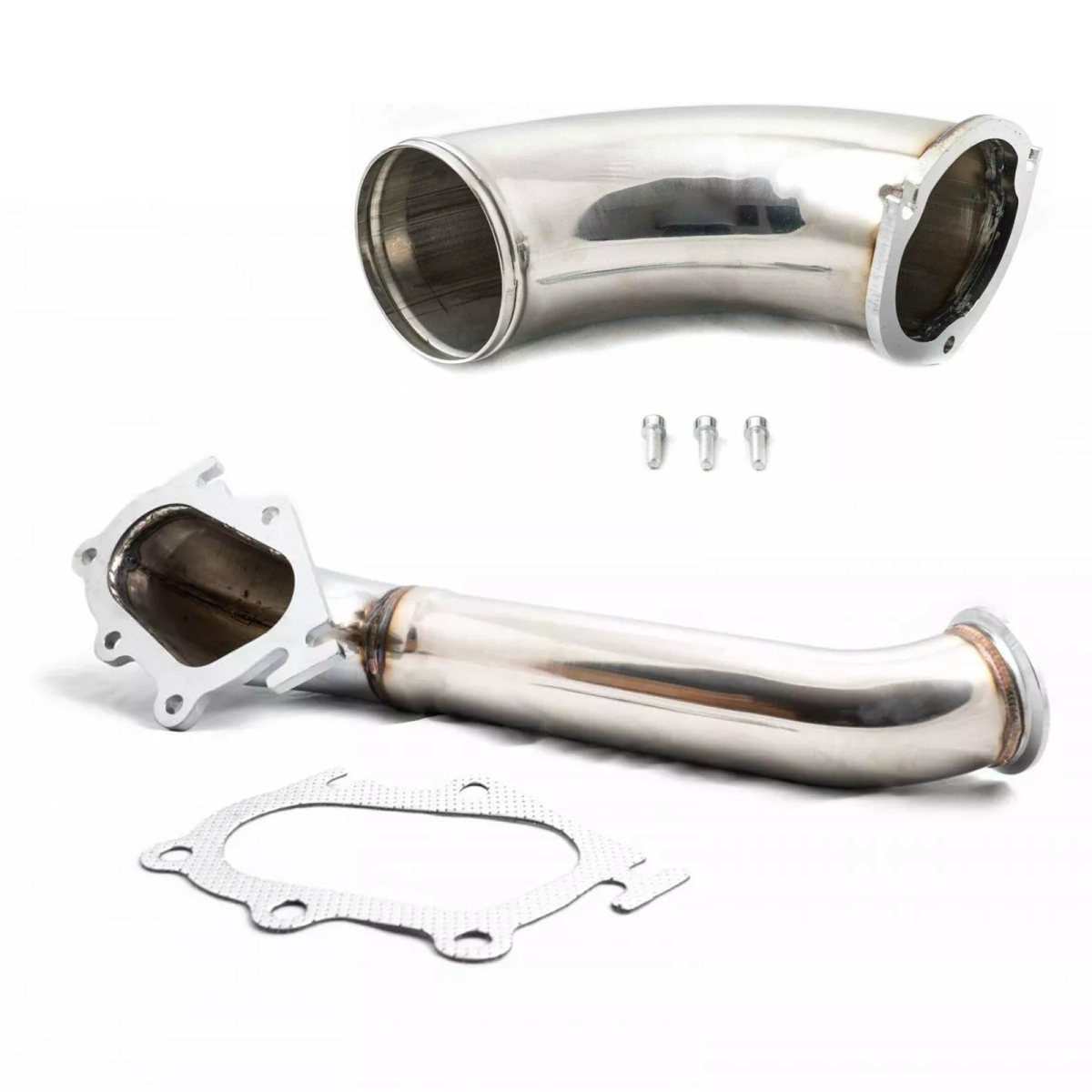 Rudy's Performance Parts - Rudy's High Flow Turbo Inlet Horn W/ Turbo Exit Pipe For  01-04 GM Duramax LB7