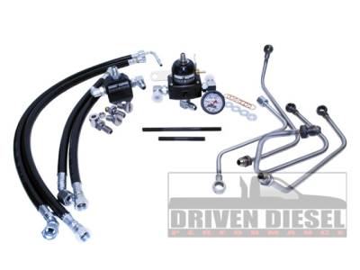 Driven Diesel - Driven Diesel Fuel Bowl Delete Regulated Return Fuel System Kit - Image 1