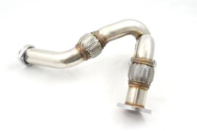 Rudy's Performance Parts - Rudy's Heavy Duty 304 SS Up Pipe Kit & Turbo V-Band Clamp For 03-07 6.0 Powerstroke - Image 2