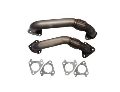 Rudy's Performance Parts - Rudy's Heavy Duty Replacement Up Pipe Kit For 01-04 LB7 Duramax - Image 1