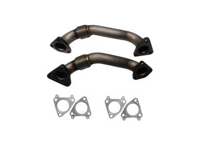 Rudy's Performance Parts - Rudy's Heavy Duty Replacement Up Pipe Kit For 01-04 LB7 Duramax - Image 2