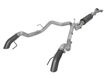 aFe Power - aFe Power MACH Force-XP Hi Tuck 3" to Dual 4" 304 Stainless Steel Cat-Back Exhaust System For 17-19 F-150 Raptor - Image 1