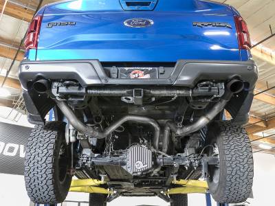 aFe Power - aFe Power MACH Force-XP Hi Tuck 3" to Dual 4" 304 Stainless Steel Cat-Back Exhaust System For 17-19 F-150 Raptor - Image 9
