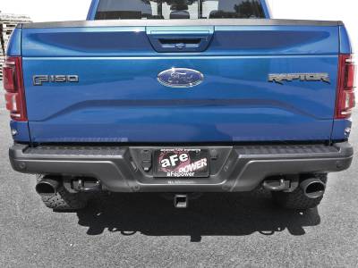 aFe Power - aFe Power MACH Force-XP 3" to 3.5" 304 Stainless Steel Cat-Back Exhaust System w/ Black Tips For 17-19 F-150 Raptor - Image 7