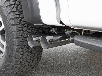 aFe Power - aFe Power Rebel Series 3" 409 Stainless Steel Cat-Back Exhaust System (Polished Tips) For 17-19 F-150 Raptor - Image 8