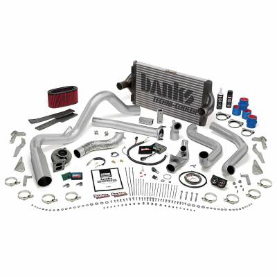 Banks Power - Banks Power PowerPack Bundle Complete Power System W/OttoMind Engine Calibration Module Chrome Tip 95.5-97 Ford 7.3L Automatic Transmission - Image 1