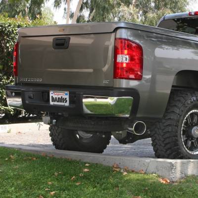 Banks Power - Banks Power Monster Exhaust System Single Exit Chrome Tip 07-10 Chevy 6.6L LMM ECSB-CCLB to - Image 3