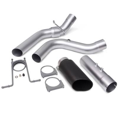 Banks Power - Banks Power 4-inch Monster Exhaust System Single Exit With Black Tip For 17-19 6.6L Duramax - Image 2
