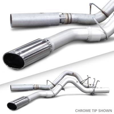 Banks Power - Banks Power 4-inch Monster Exhaust System Single Exit With Black Tip For 17-19 6.6L Duramax - Image 4