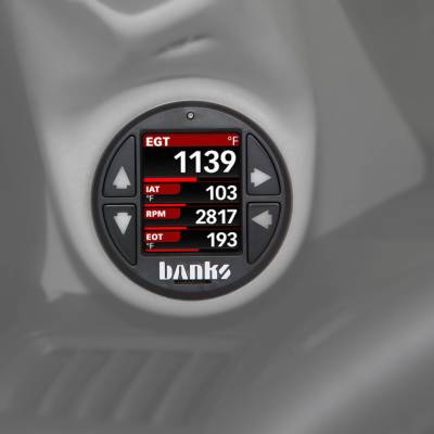 Banks Power - Banks Power Economind Diesel Tuner (PowerPack calibration) with Banks iDash 1.8 Super Gauge for use with 2007-2010 Chevy 6.6L, LMM - Image 2