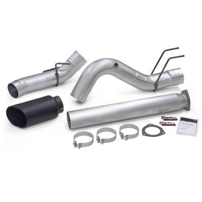 Banks Power - Banks Power Monster Exhaust System 5-inch Single Exit Black Tip 2017-Present Ford F250/F350/F450 6.7L - Image 2