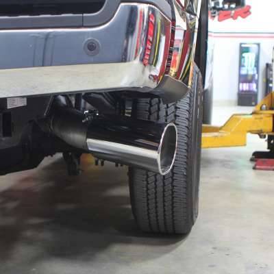Banks Power - Banks Power Monster Exhaust System 5-inch Single Exit Chrome Tip 2017-Present Ford F250/F350/F450 6.7L - Image 4