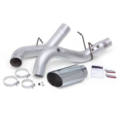Banks Power - Banks Power Monster Exhaust System 5-inch Single Exit Chrome Tip 2017-2019 Chevy/GMC 2500/3500 Duramax 6.6L L5P - Image 2