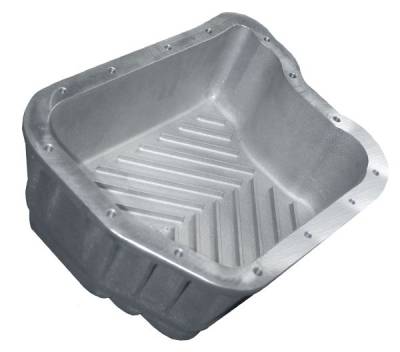 PPE - PPE Heavy Duty Deep Aluminum Transmission Pan - Raw For 89-07 5.9 Cummins - Image 2