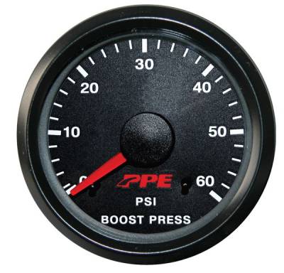 PPE - PPE Turbo Boost Pressure Gauge w/ Tubing Kit - Image 1