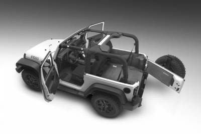 BedRug - BedRug Floor Liner For 18-20 Jeep Wrangler JL Two Door - Image 4
