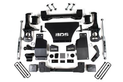 BDS Suspension - BDS 6" Lift Kit With NX2 Shocks For 19-20 Chevy/GMC 1500 4WD Silverado & Sierra - Image 1