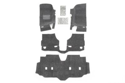 BedRug - BedRug 4 Piece Front Floor Liner Kit For 07-18 Jeep Wrangler JK Unlimited Four Door - Image 1