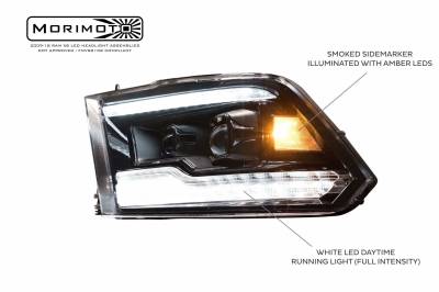 Morimoto - Morimoto XB LED Plug & Play Headlight Assemblies For 09-18 Dodge Ram - Image 2