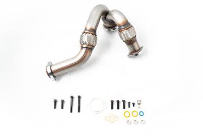 Rudy's Performance Parts - Rudy's Heavy Duty 304 SS Up Pipe Kit For 03-07 6.0 Powerstroke - Image 1