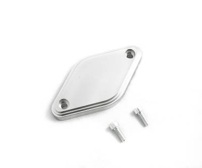 Rudy's Performance Parts - Rudy's Polished Intake Resonator Delete Plate For 11-16 LML Duramax - Image 1