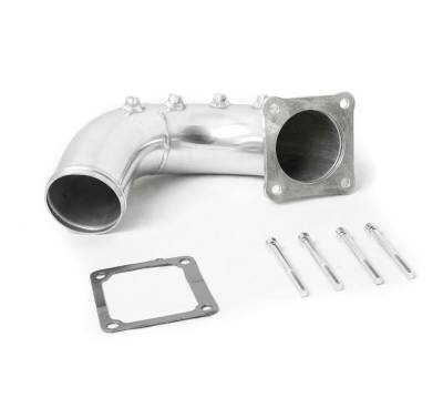 Rudy's Performance Parts - Rudy's Polished High Flow Intake Elbow Tube For 98.5-02 5.9 Cummins - Image 2