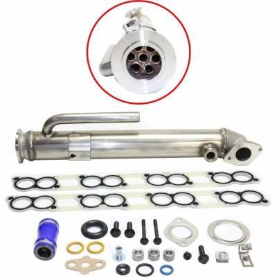 Rudy's Performance Parts - Rudy's Upgraded Round EGR Cooler & Gasket Kit For 03-04 6.0 Powerstroke - Image 4