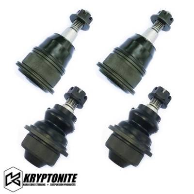 Kryptonite - Kryptonite Upper And Lower Ball Joint Package For 01-10 Chevy/GMC 1500HD/2500HD/3500HD (Stock Control Arms) - Image 1