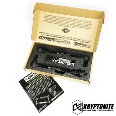 Kryptonite - Kryptonite Death Grip Tie Rods For 11-19 Chevy/GMC 2500HD/3500HD With Fabtech RTS Lift Kit - Image 5