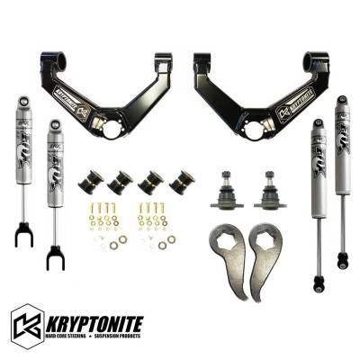 Kryptonite - Kryptonite Stage 3 Leveling Kit With Fox Shocks For 11-19 Chevy/GMC 2500HD/3500HD - Image 1