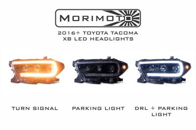 Morimoto - Morimoto XB LED Plug & Play Headlight Assemblies For 16-19 Toyota Tacoma - Image 5