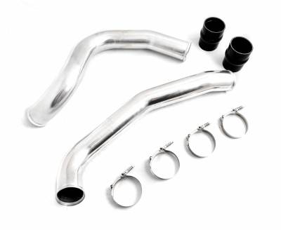 Rudy's Performance Parts - Polished Intercooler Pipe Kit Hot Cold Side For 99.5-03 Ford 7.3L Powerstroke - Image 1