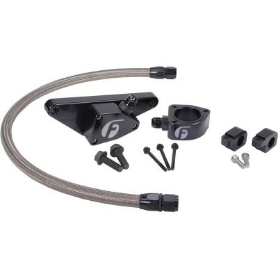 Fleece Performance Engineering - Fleece Performance Coolant Bypass Kit With Stainless Steel Line For 03-07 5.9L Cummins With Manual Transmission - Image 1