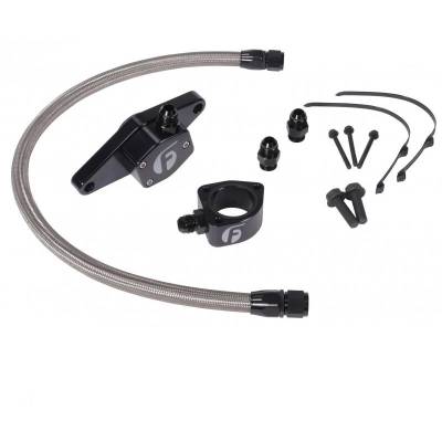 Fleece Performance Engineering - Fleece Performance Coolant Bypass Kit With Stainless Steel Line For 98.5-02 5.9L Cummins - Image 1