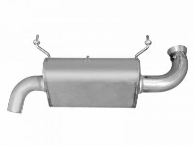 Gibson Performance Exhaust - Gibson Performance Stainless Single Exhaust For 2014 Polaris RZR XP 1000 - Image 1